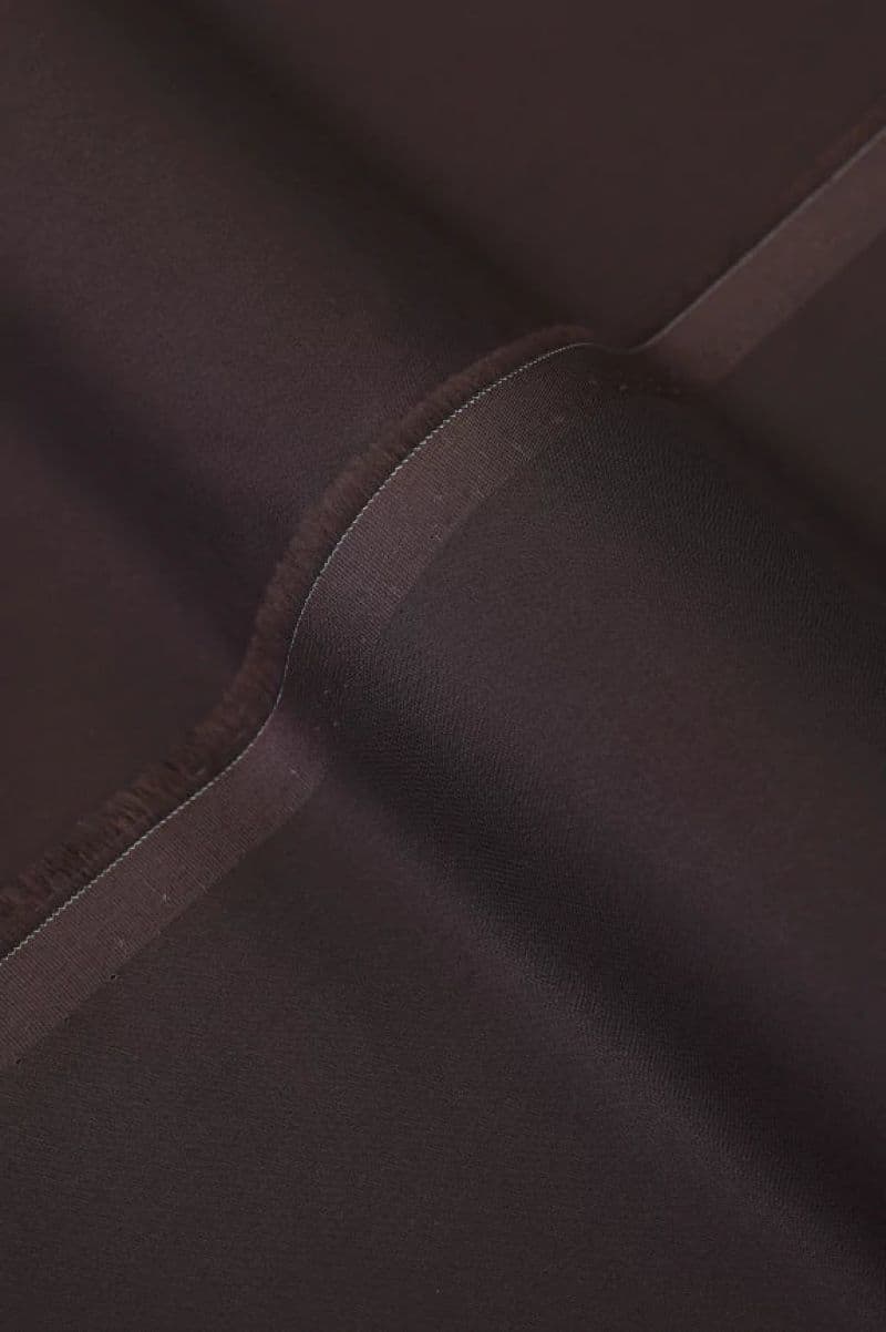 Brown Wash & Wear Fabric