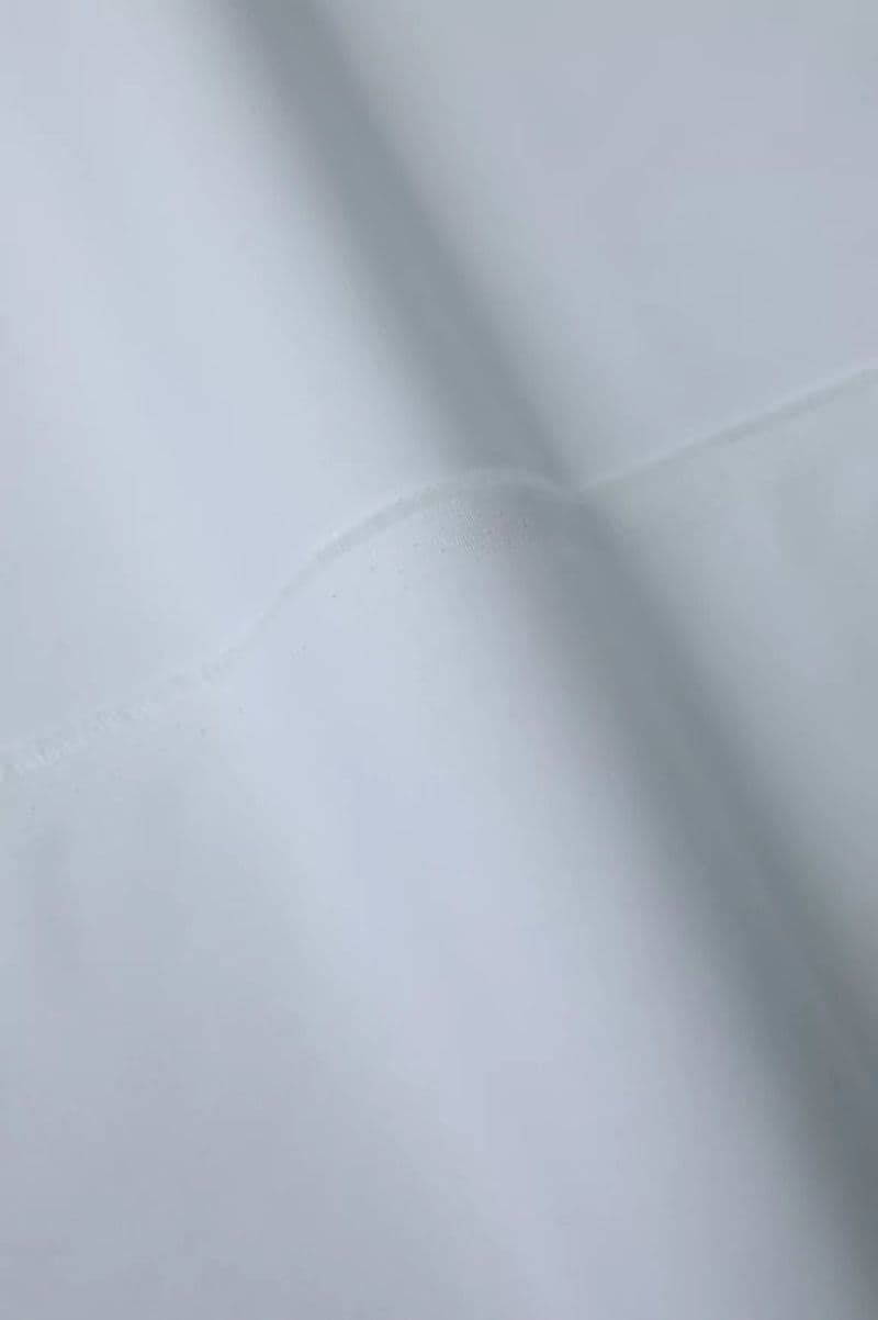 White Wash & Wear Fabric
