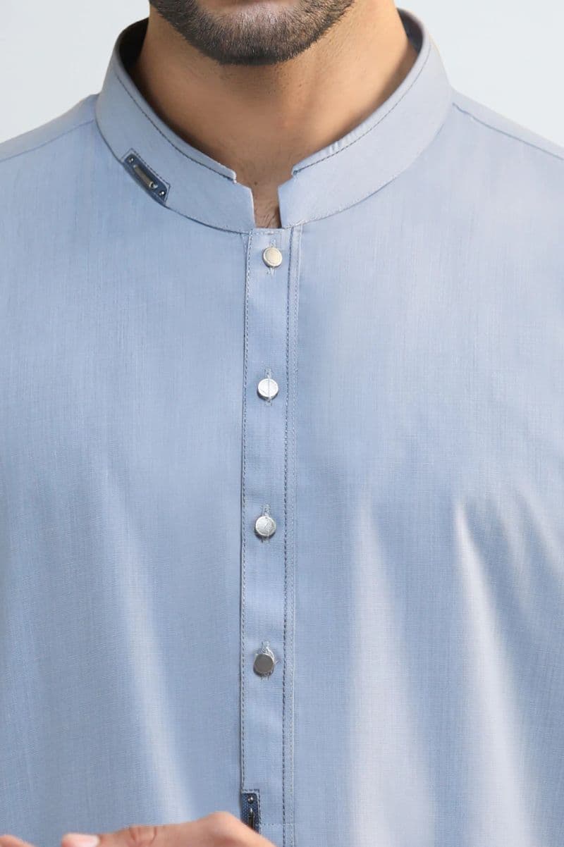 Blue Wash & Wear Shalwar Kameez thumbnail