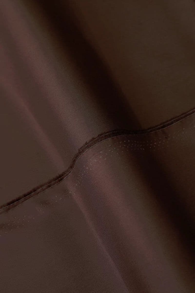 Coffee Brown Wash & Wear Fabric