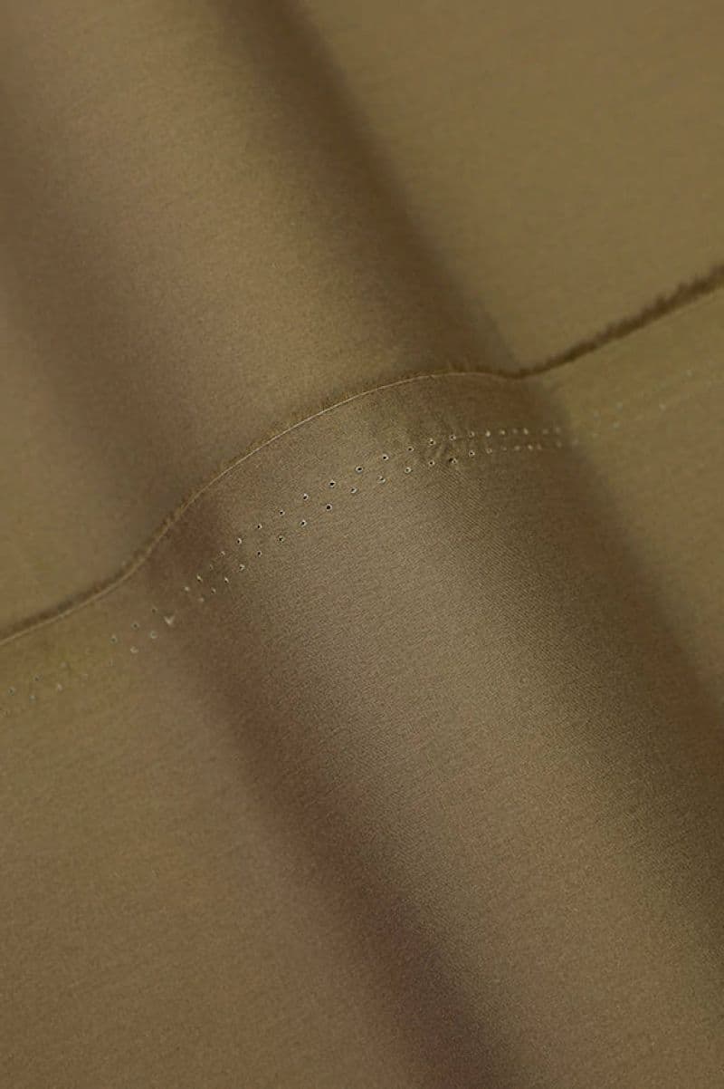Brown Wash & Wear Fabric