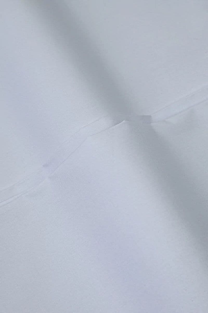 White Latha Fabric with Gifting Box