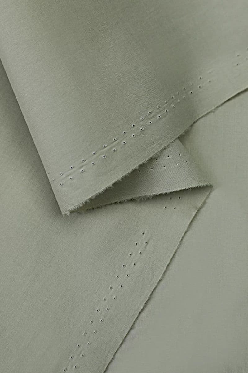Light Green Wash & Wear Fabric