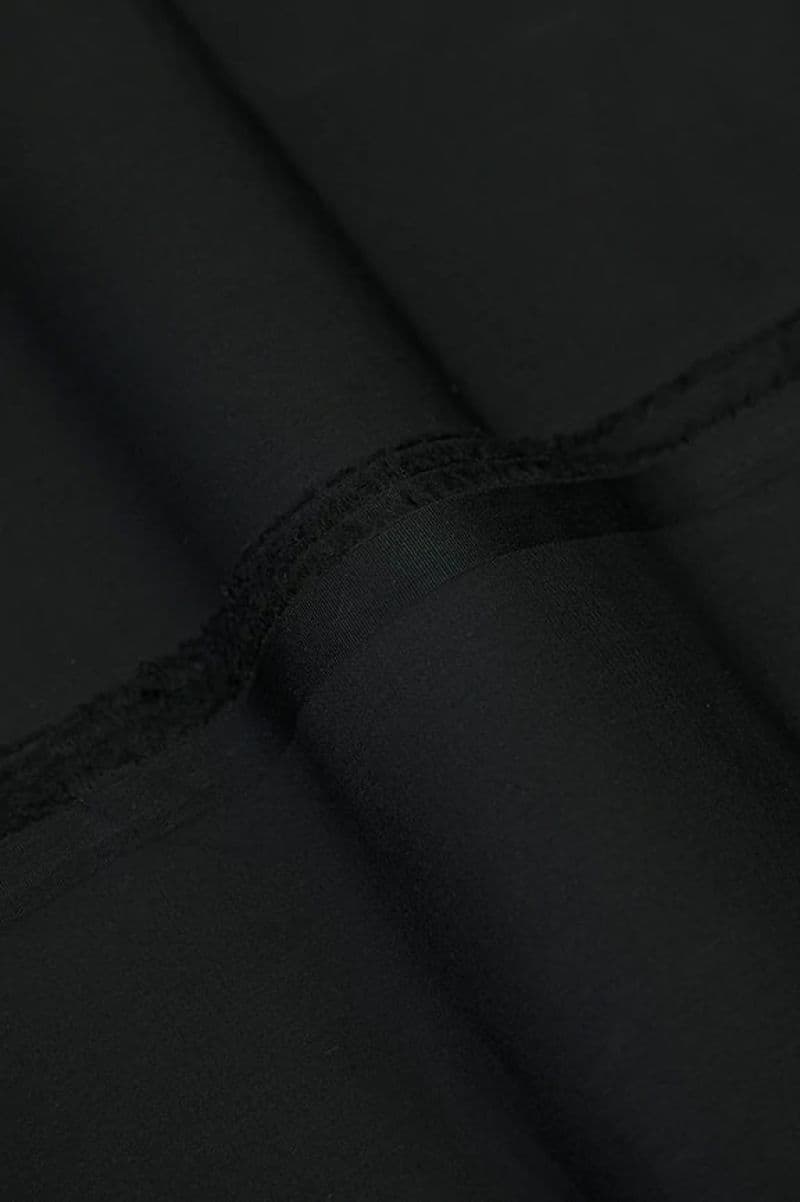Black Wash & Wear Fabric thumbnail