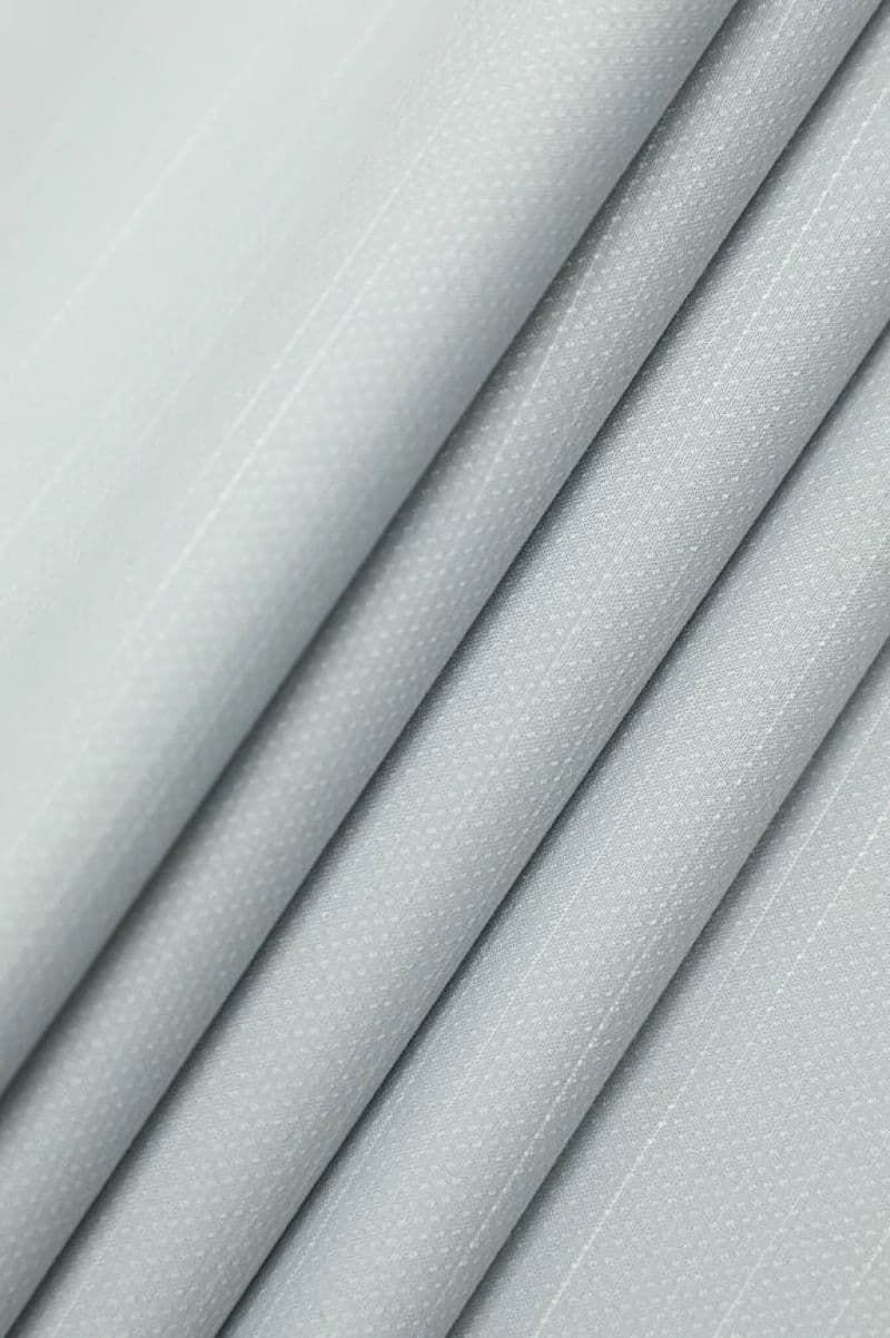 Ash Grey Wash & Wear Fabric