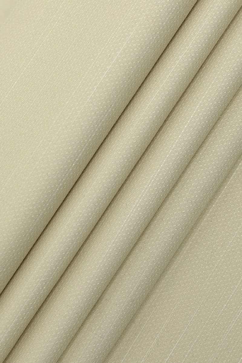 Stone Grey Wash & Wear Fabric