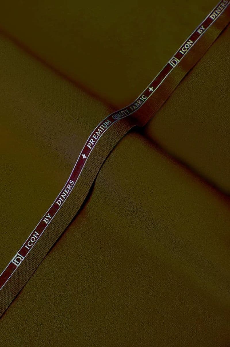 Mustard Wash & Wear Fabric thumbnail