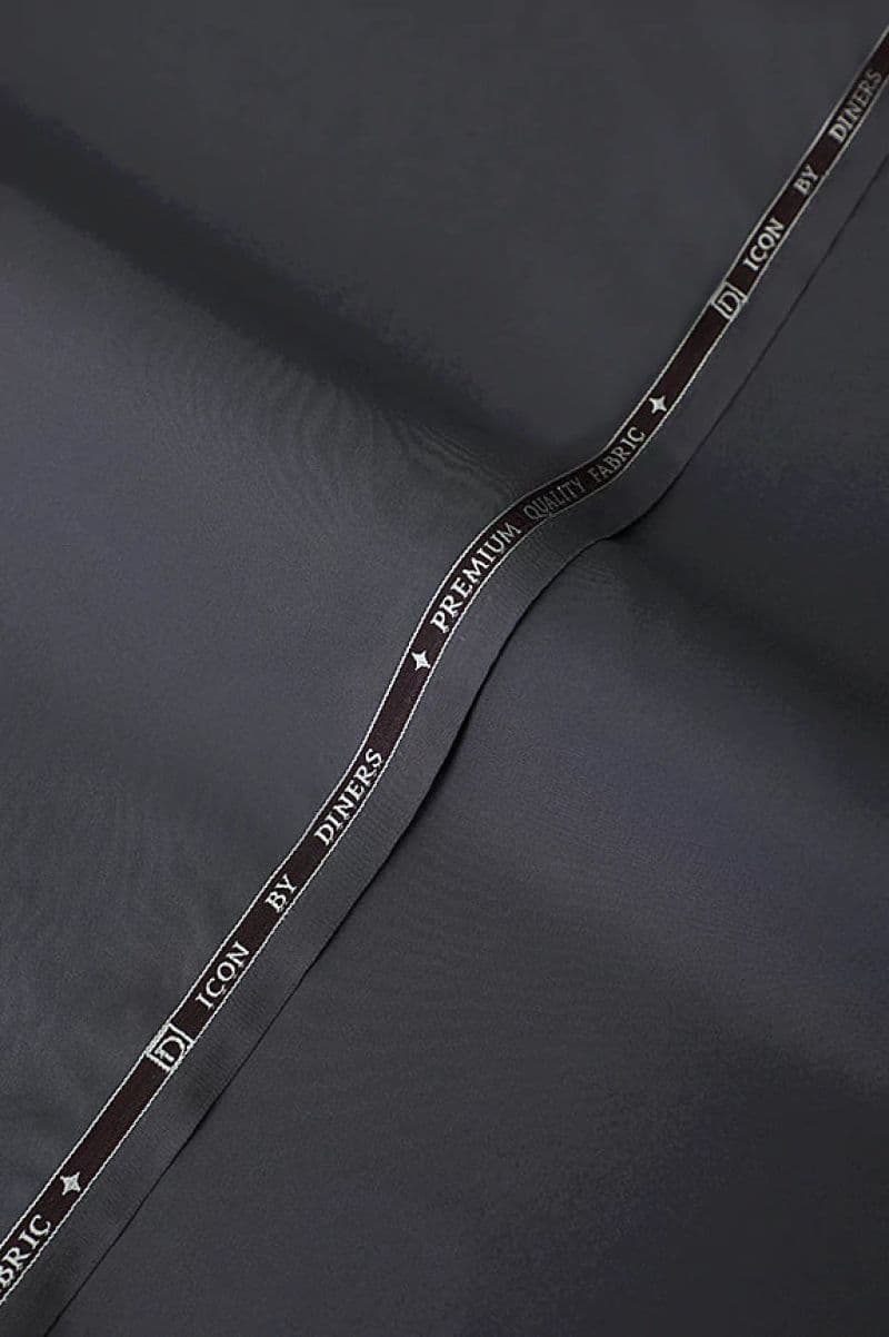 Grey Wash & Wear Fabric