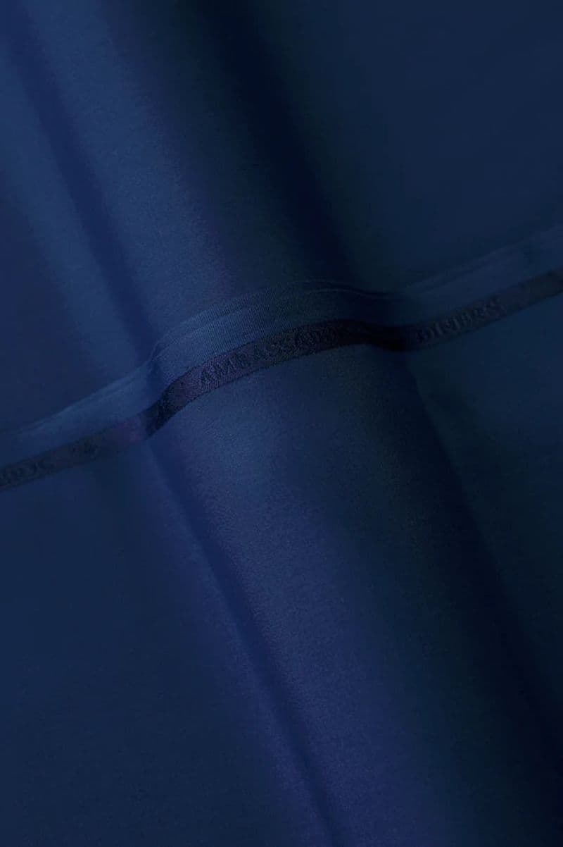 Royal Blue Wash & Wear Fabric thumbnail