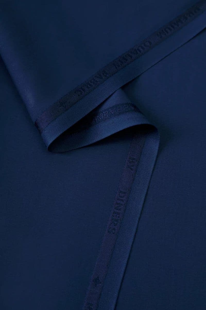 Royal Blue Wash & Wear Fabric thumbnail