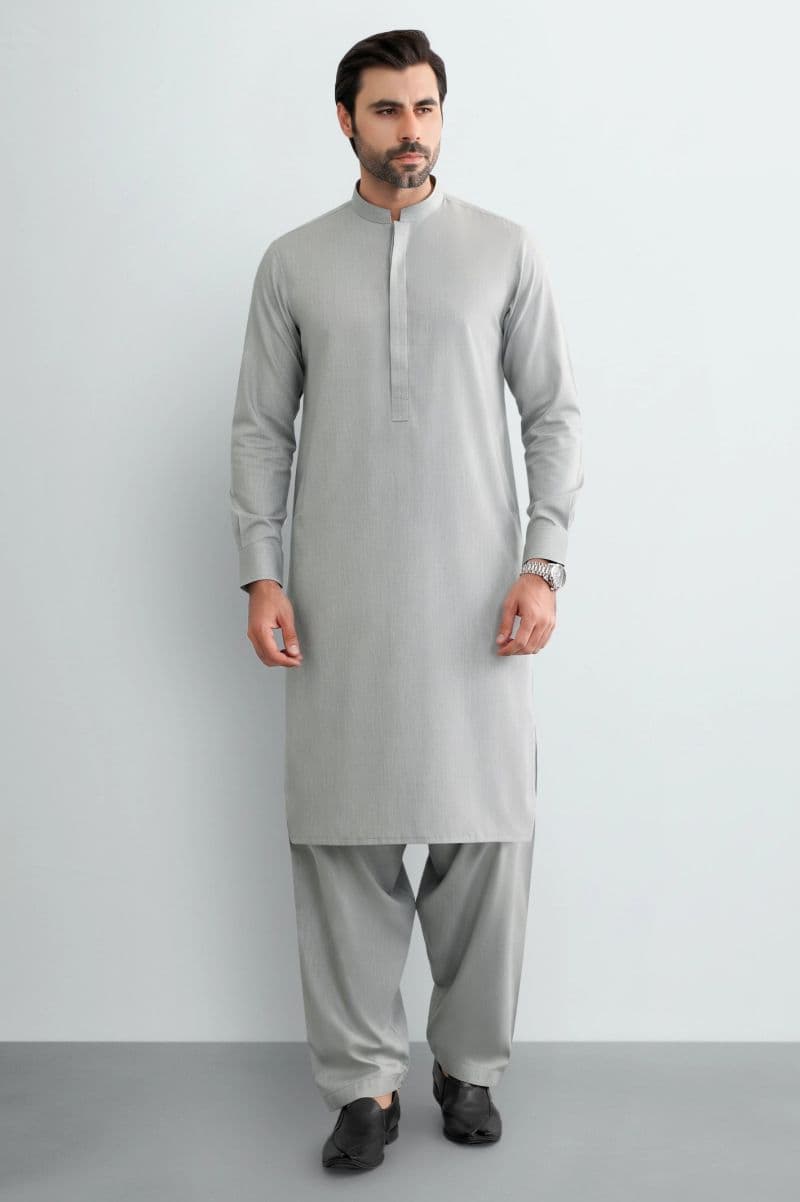 Light Green Wash & Wear Shalwar Kameez