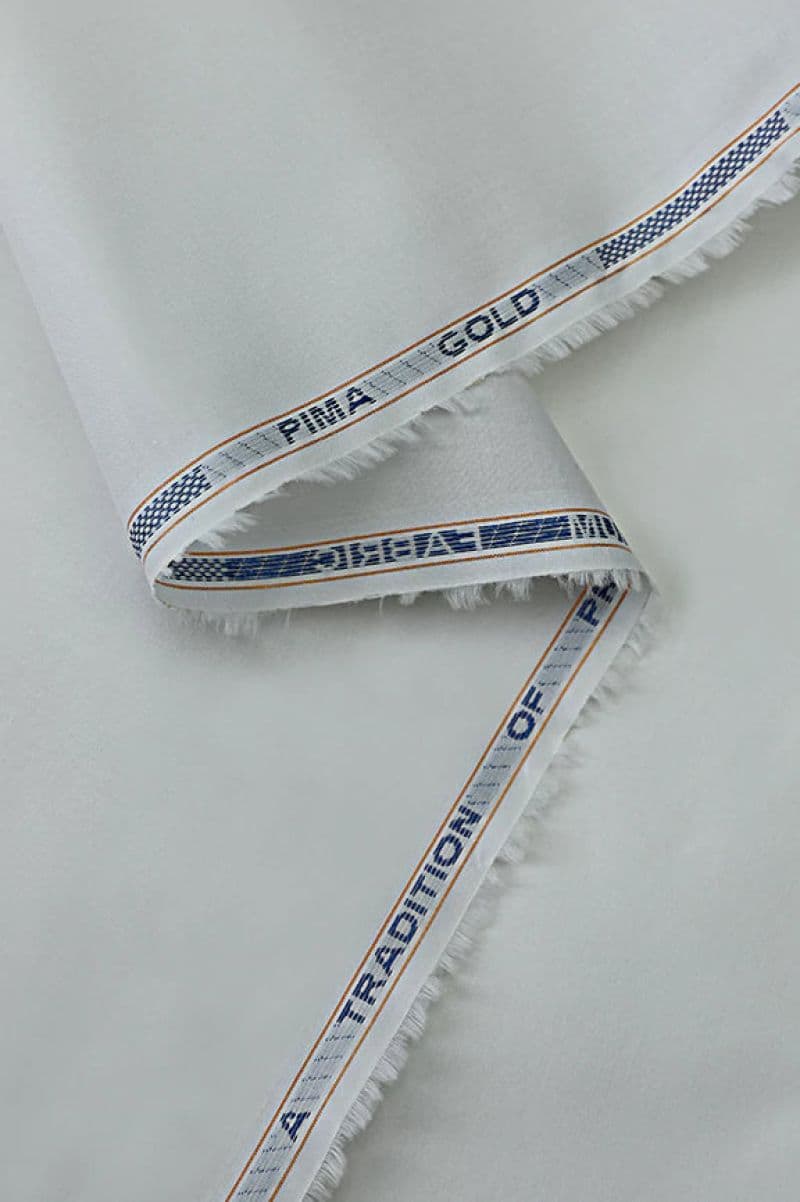 Off White Cotton Fabric thumbnail
