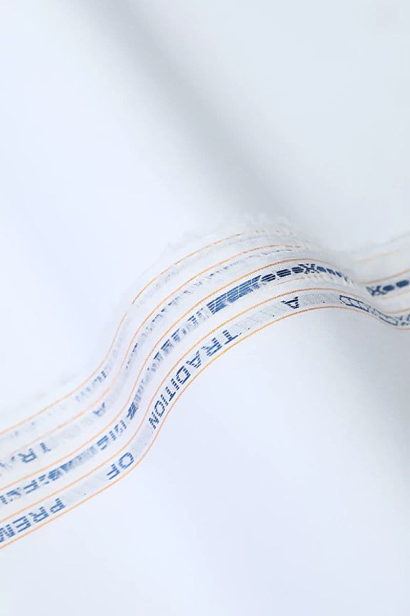 White Cotton Fabric thumbnail