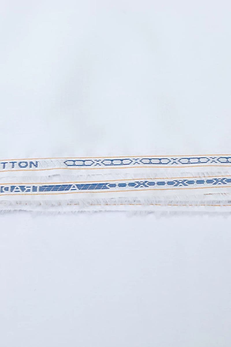 White Cotton Fabric thumbnail
