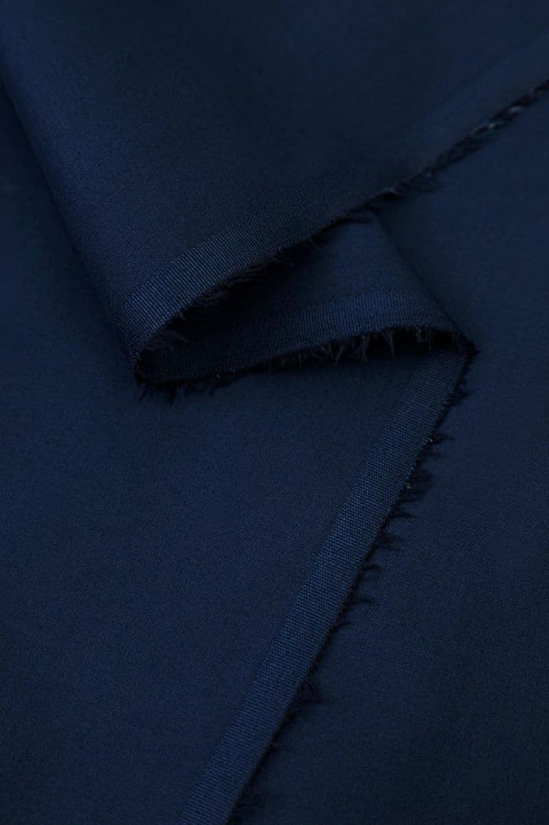 Dark Blue Latha Fabric with Gifting Box