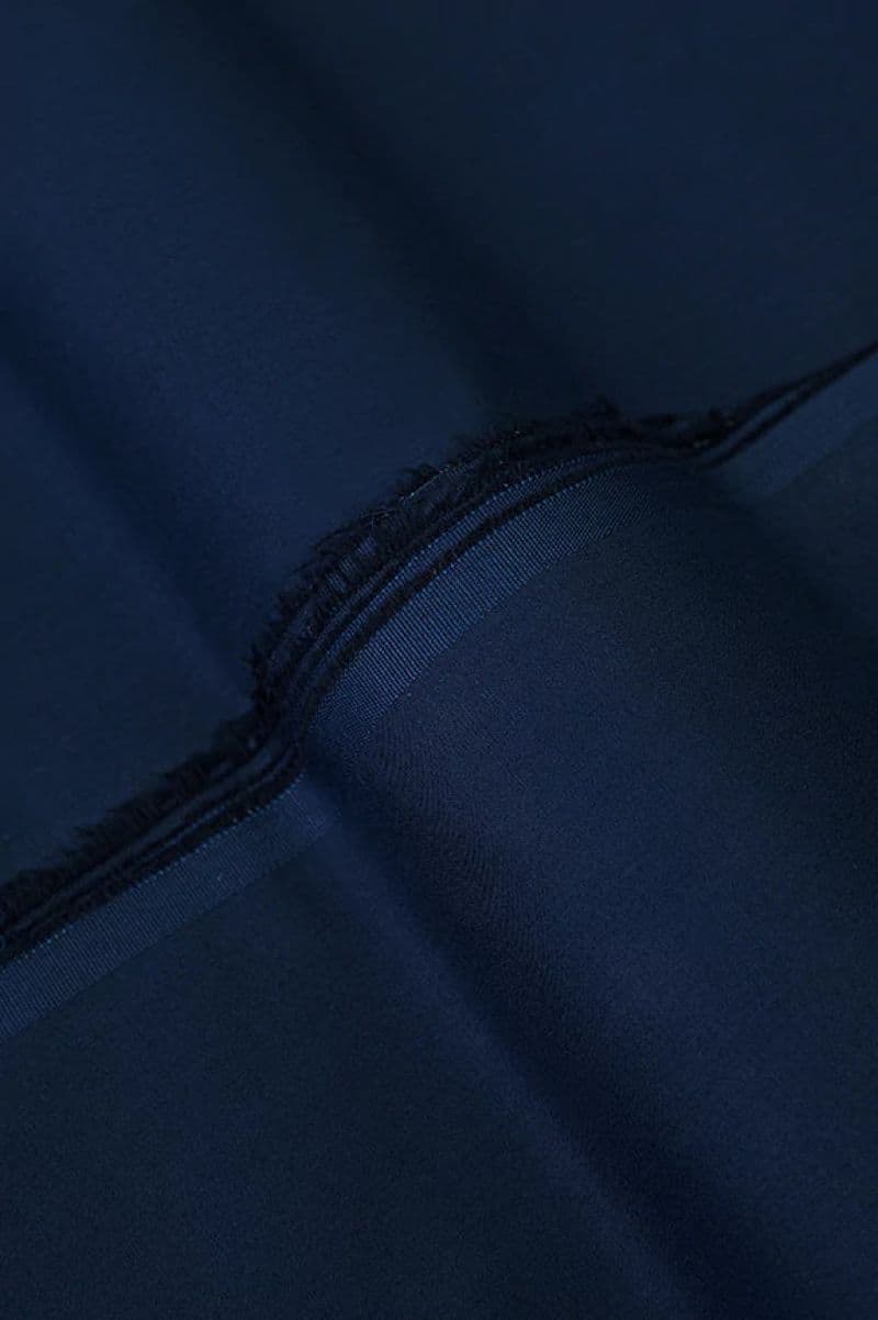 Dark Blue Latha Fabric with Gifting Box