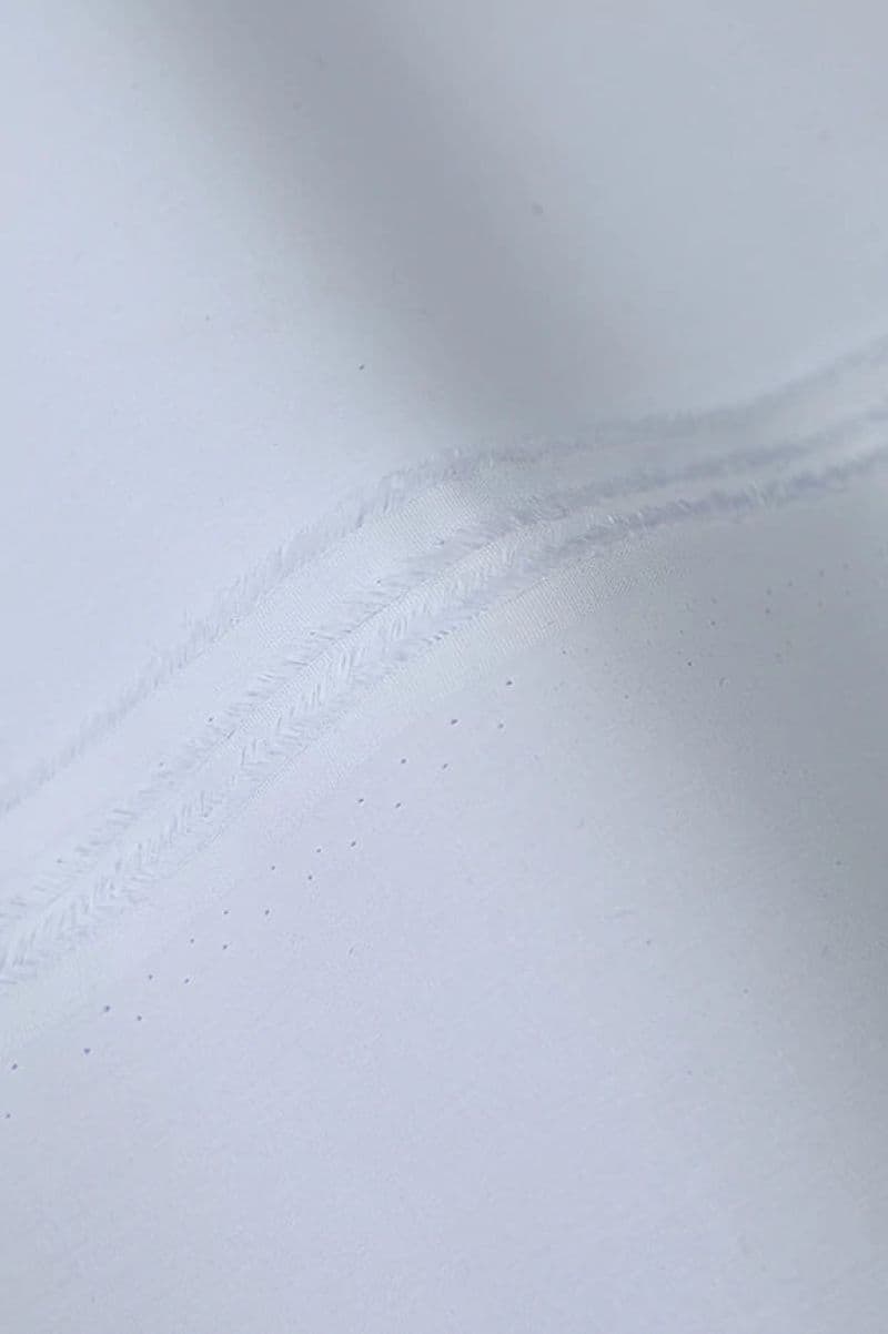 White Premium Lattha Cotton Fabric thumbnail