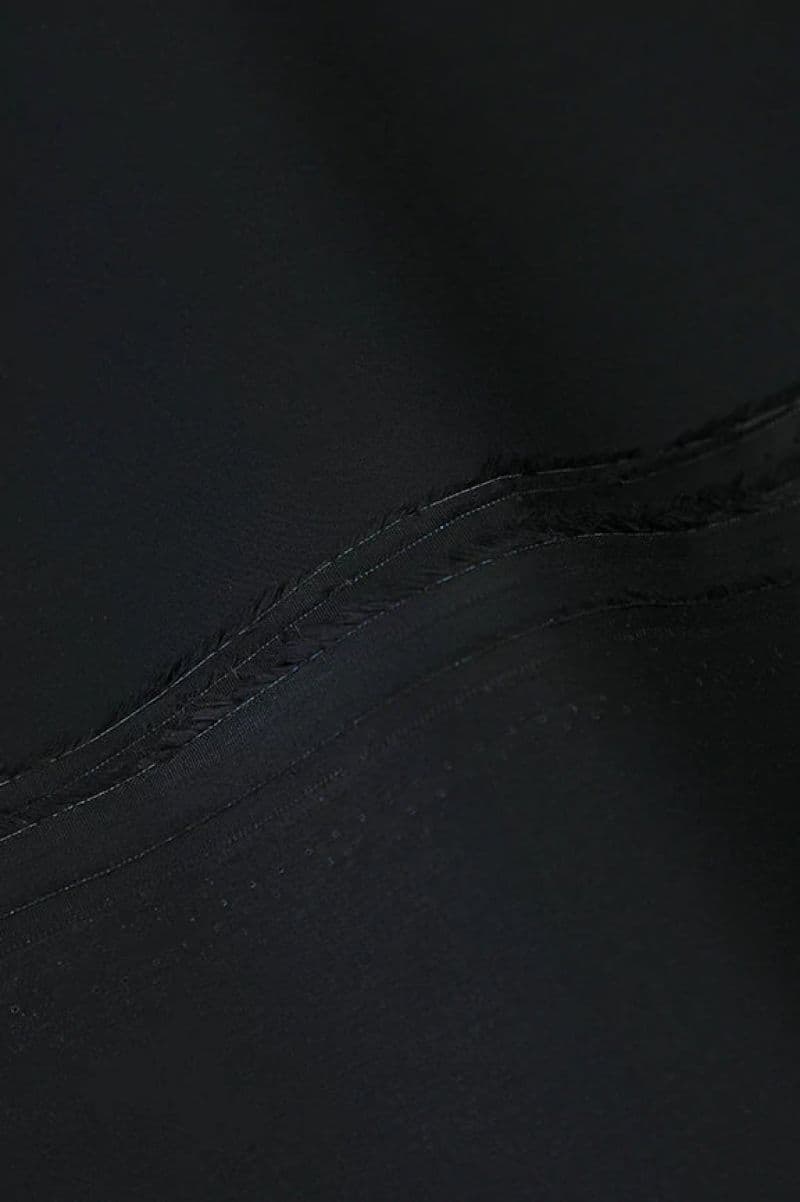 Black Premium Lattha Cotton Fabric thumbnail