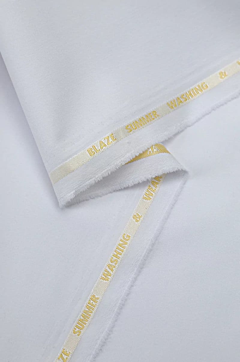 White Wash & Wear Fabric thumbnail