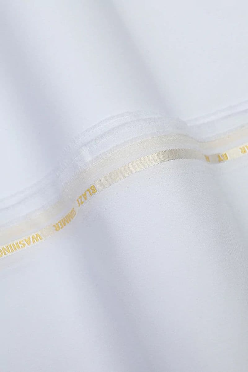 White Wash & Wear Fabric thumbnail