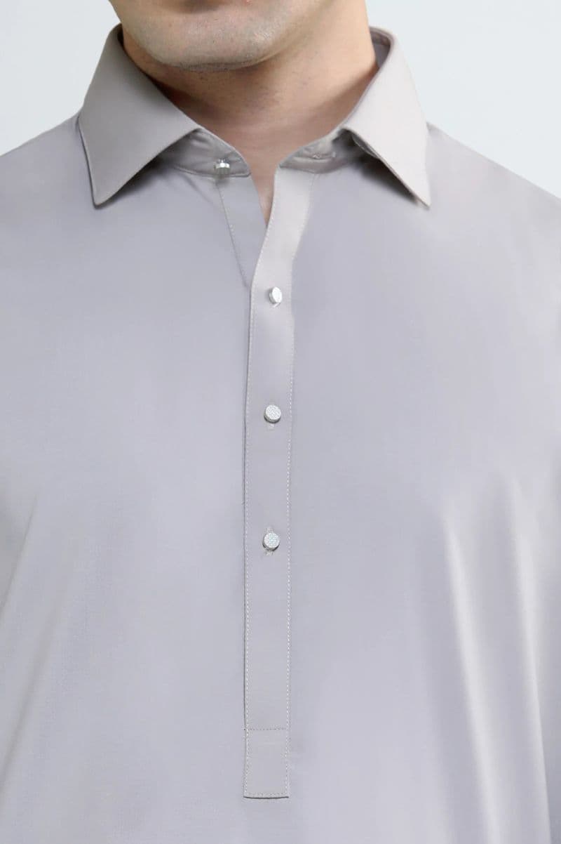 Beige Wash Wear Shalwar Kameez thumbnail