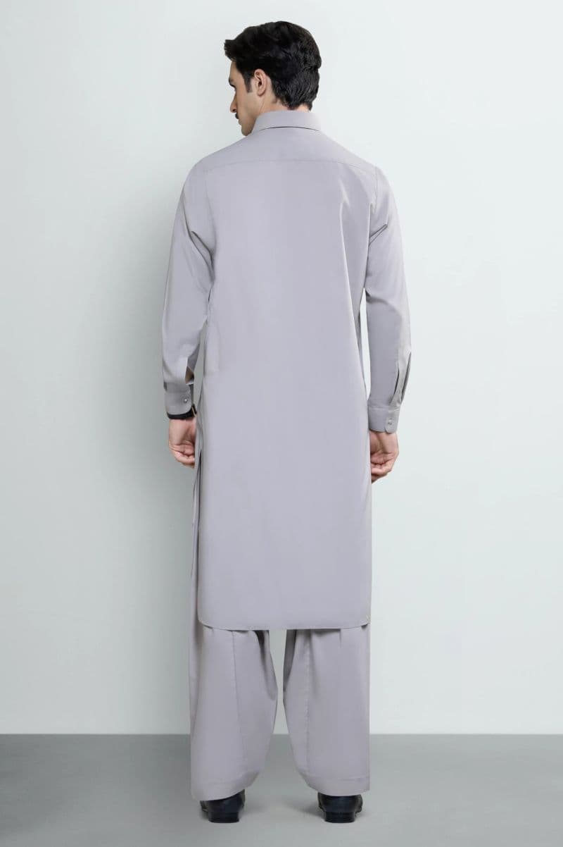 Beige Wash Wear Shalwar Kameez thumbnail