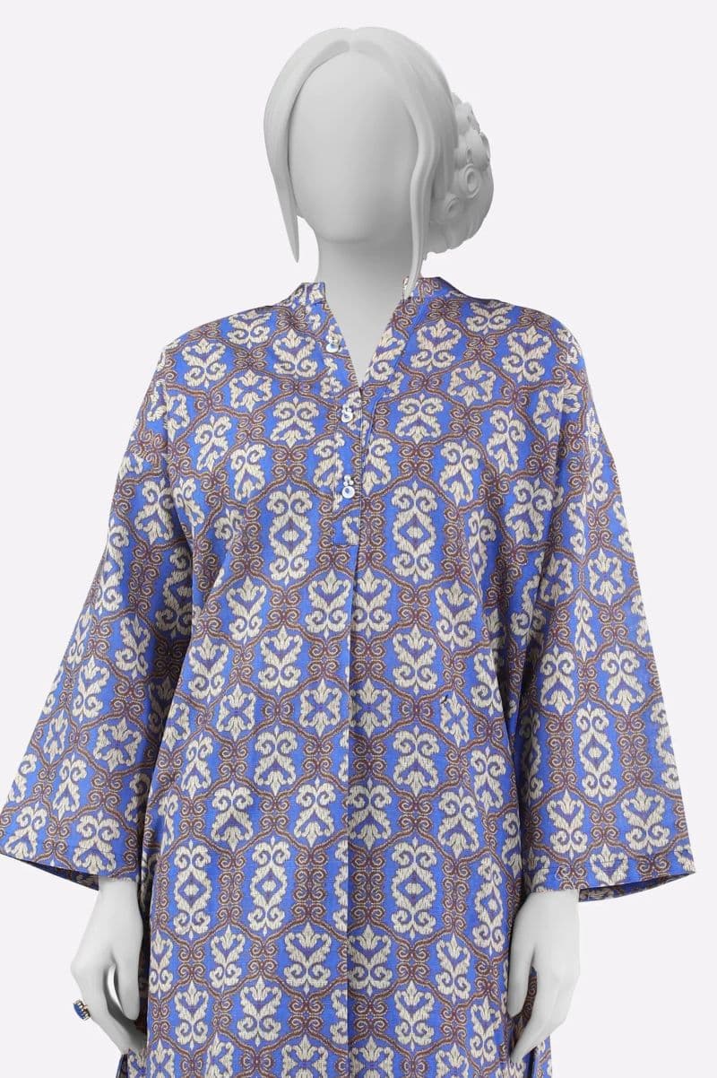 Khaddar Blue Printed 2PC thumbnail