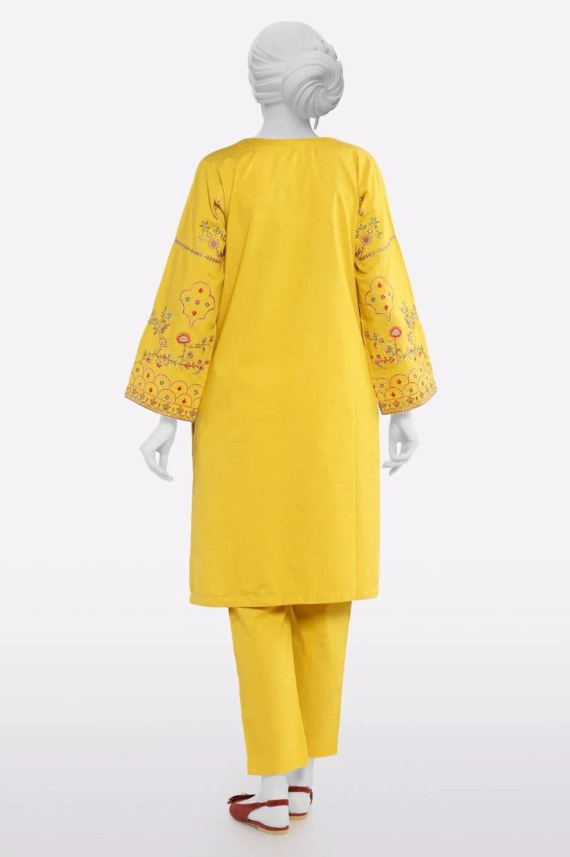 Mustard Embroidered 2PC thumbnail