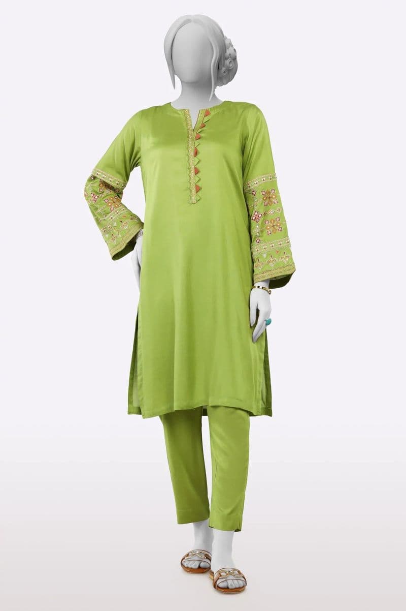 Green Embroidered 2PC thumbnail