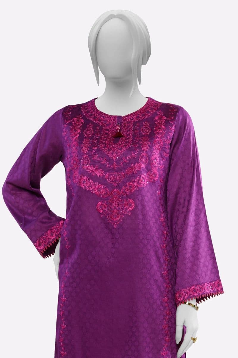 Purple Embroidered 2PC thumbnail