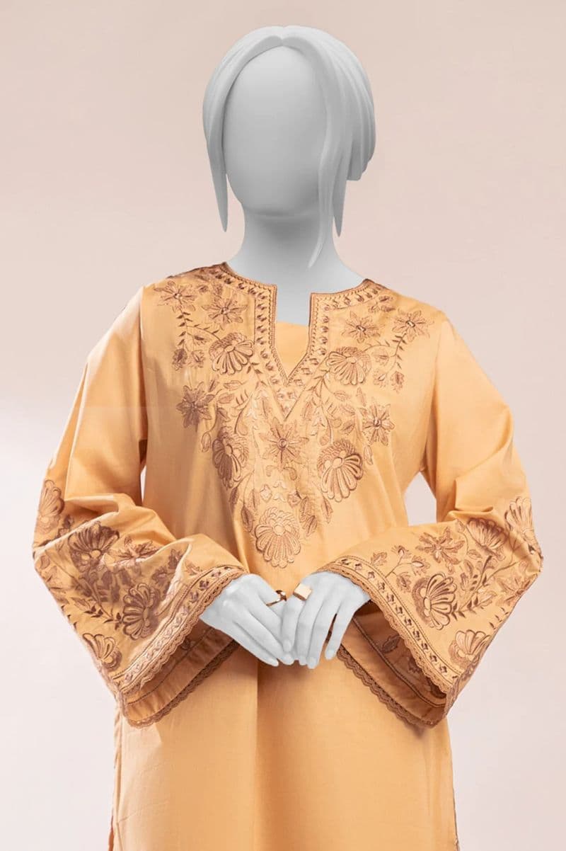 Beige Embroidered 2PC thumbnail
