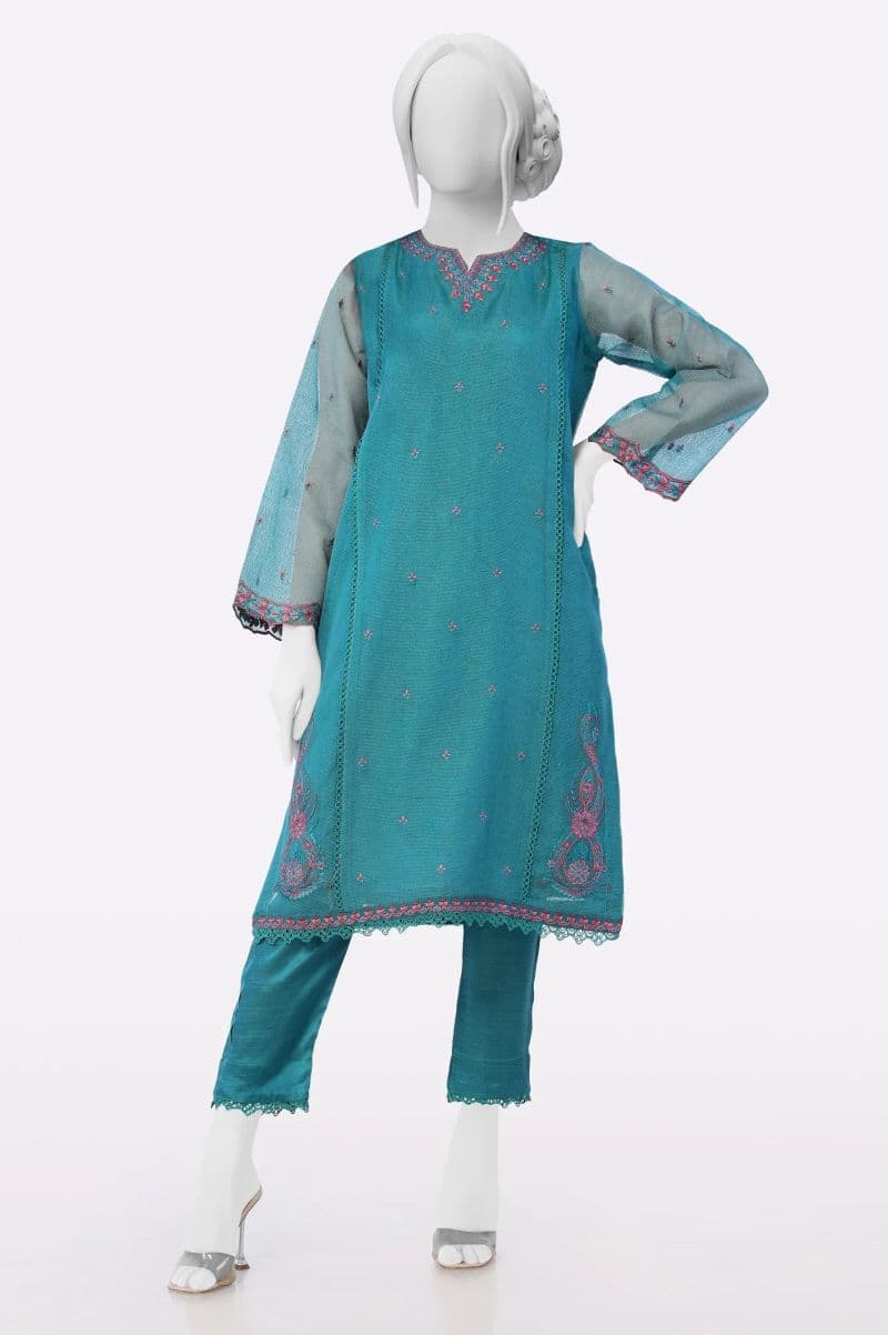 Green Embroidered 2PC thumbnail