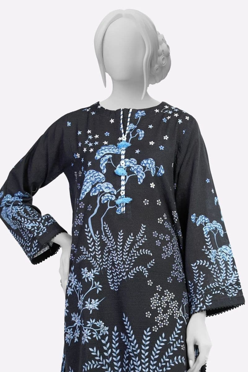 Khaddar Black Printed 2PC thumbnail