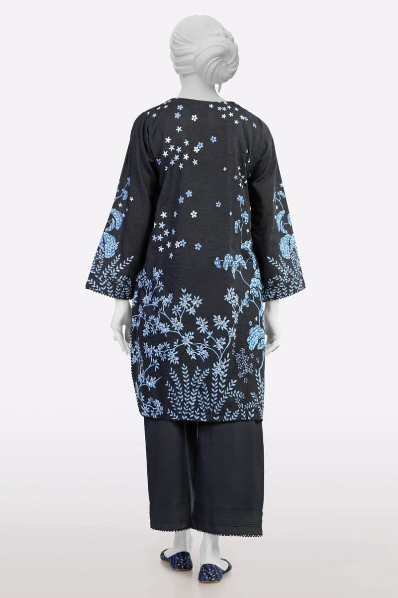 Khaddar Black Printed 2PC thumbnail