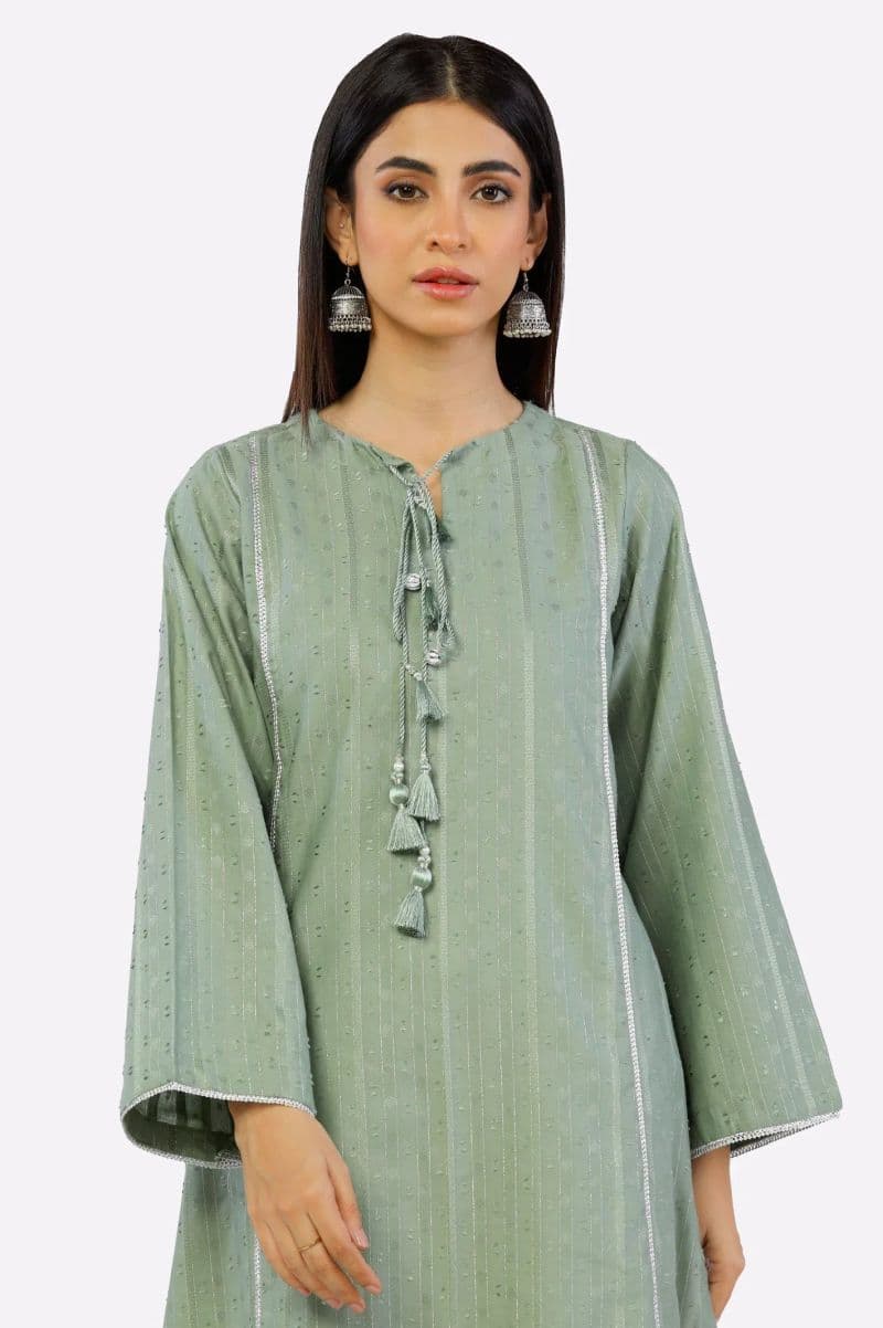 Sage Dyed Kurti
