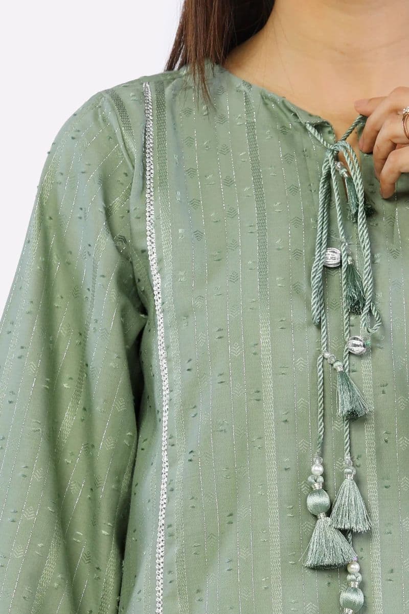 Sage Dyed Kurti