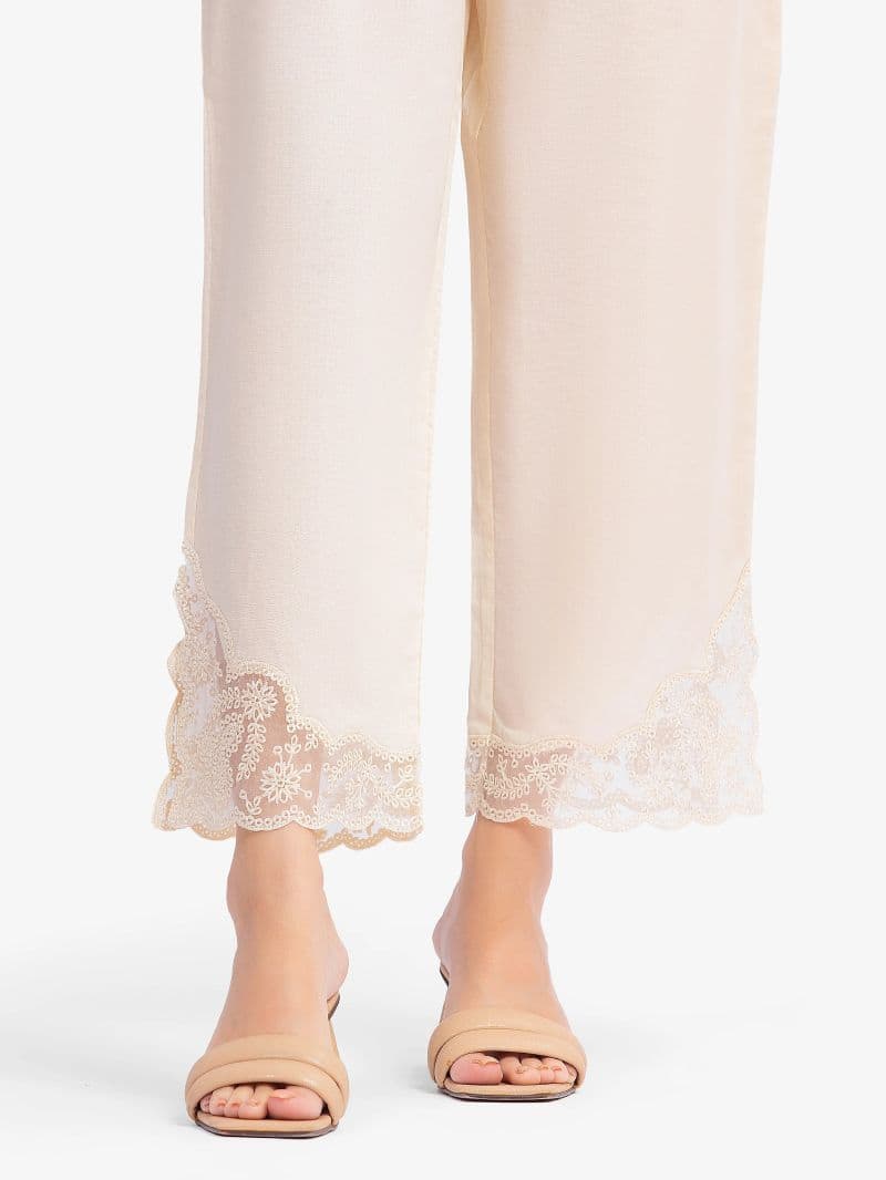 Embroidered Cambric Trouser - EWBE5-76601