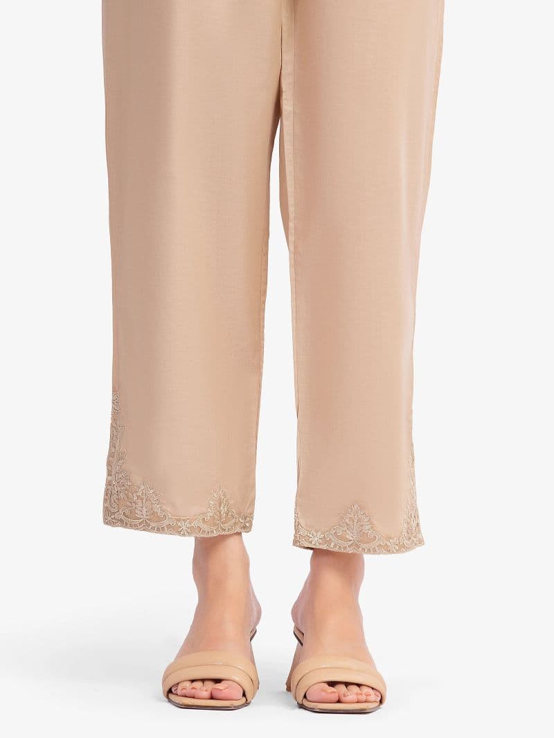 Embroidered Cambric Trouser - EWBE5-76596 thumbnail