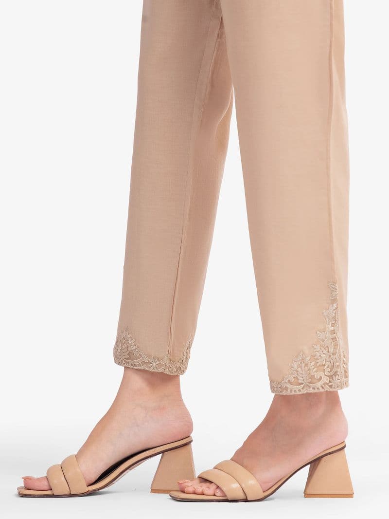 Embroidered Cambric Trouser - EWBE5-76596 thumbnail
