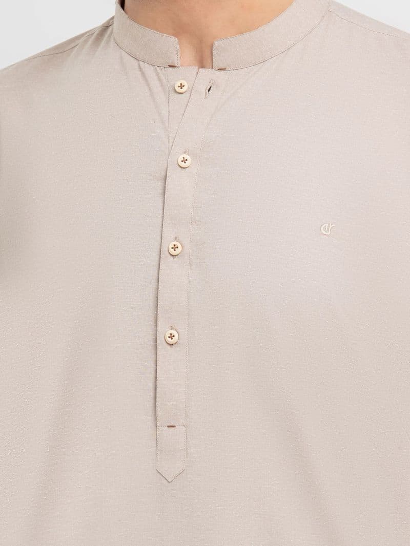 Embroidered Karandi Kurta Pajama - EMTKPT5-069