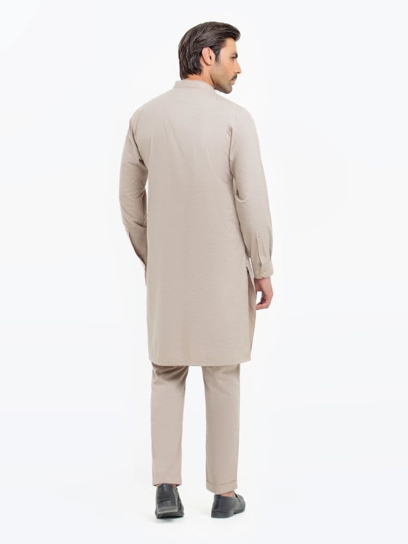 Embroidered Karandi Kurta Pajama - EMTKPT5-069