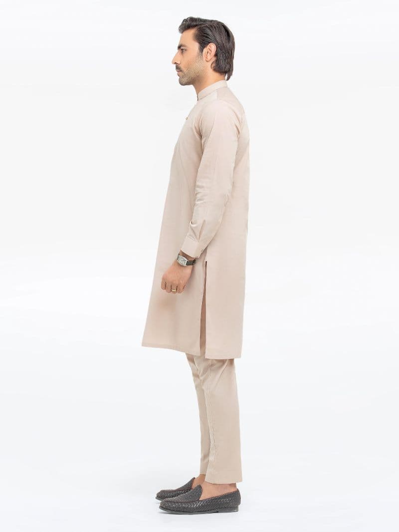 Embroidered Cotton Kurta Pajama - EMTKPT5-054