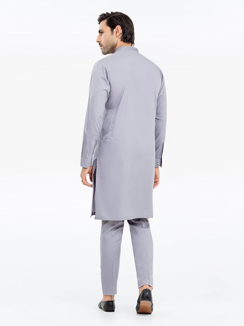Embroidered Blended Kurta Pajama - EMTKPT24S-036 thumbnail