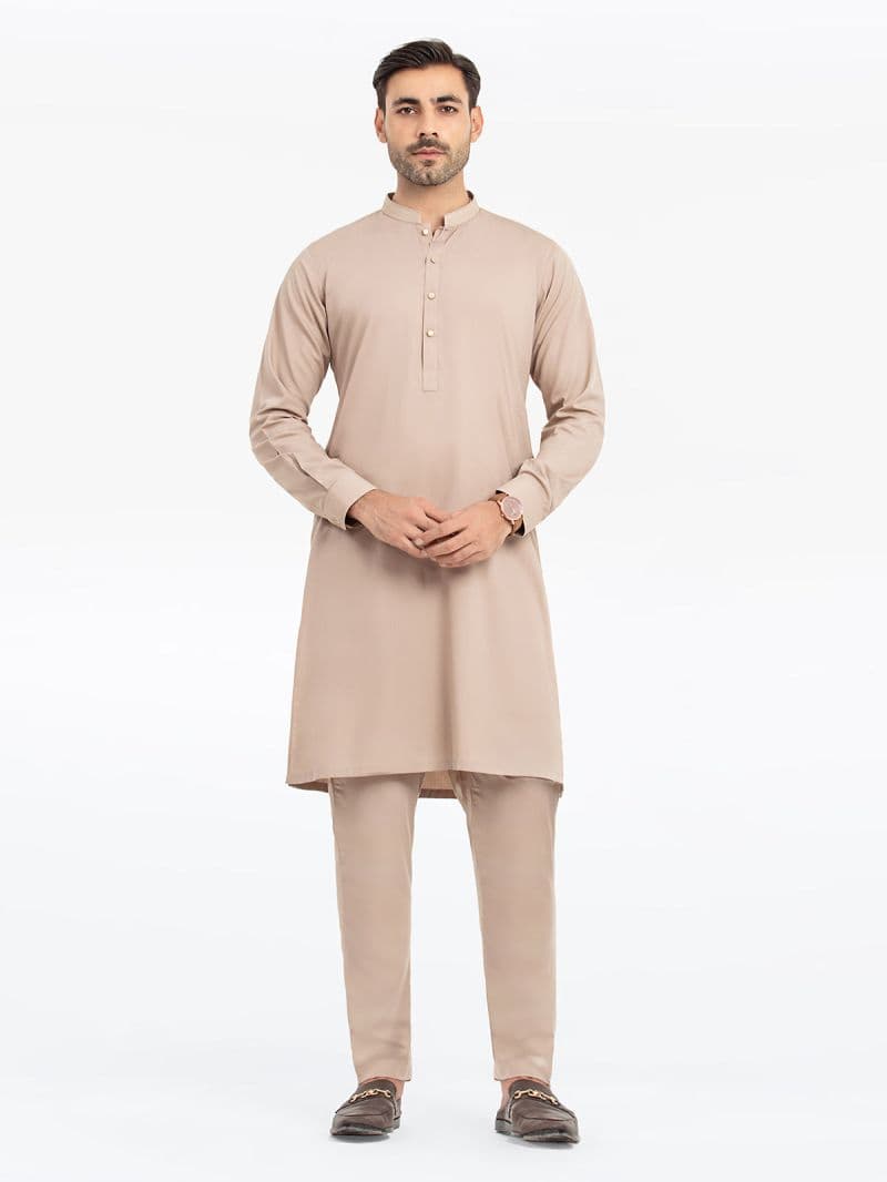 Embroidered Blended Kurta Pajama - EMTKPT24S-037