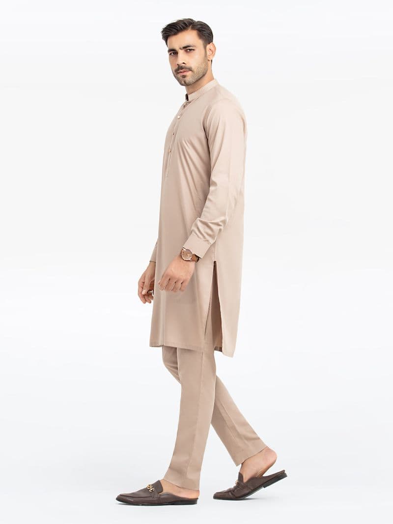 Embroidered Blended Kurta Pajama - EMTKPT24S-037