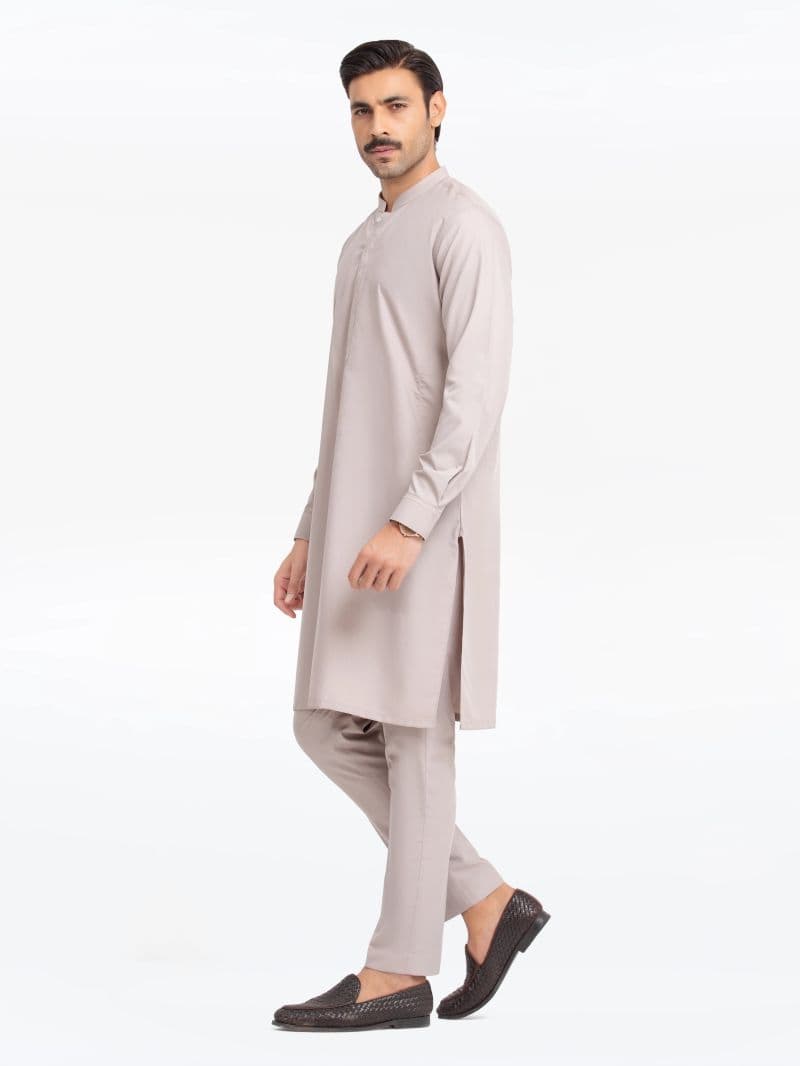 Embroidered Blended Kurta Pajama - EMTKPT24-042