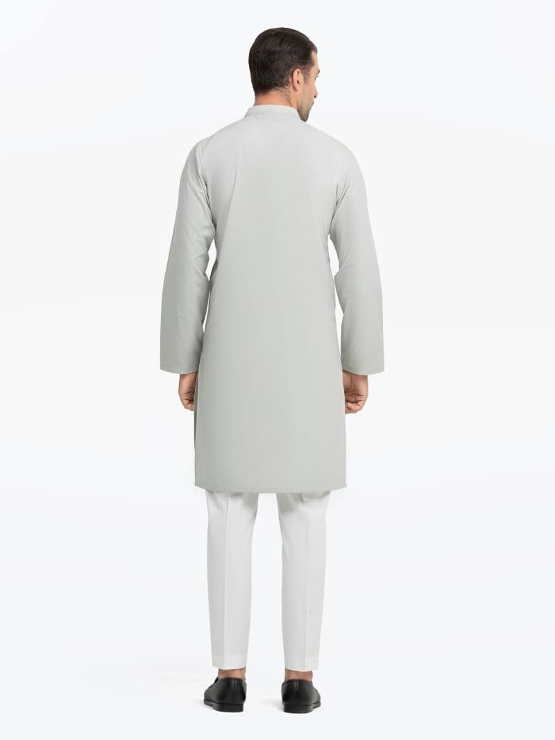Embroidered Dobby Kurta - EMTK5-99541 thumbnail
