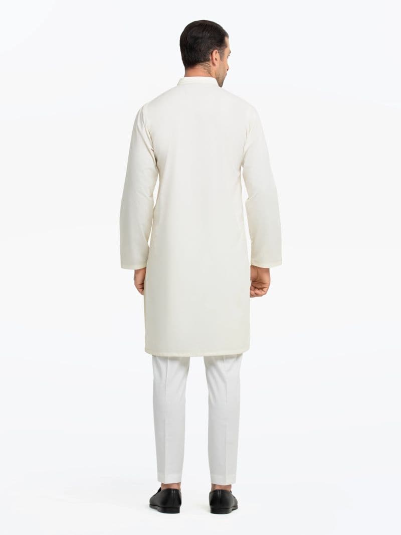 Embroidered Dobby Kurta - EMTK5-99544 thumbnail