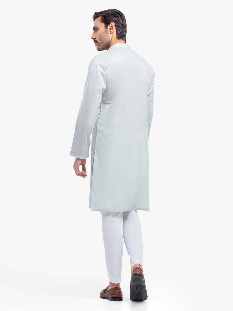 Embroidered Cambric Kurta - EMTK25-99511 thumbnail