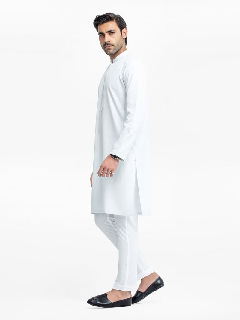 Embroidered Dobby Kurta - EMTK24-99443 thumbnail